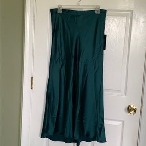 NWT Beautiful Teal Maxi Skirt